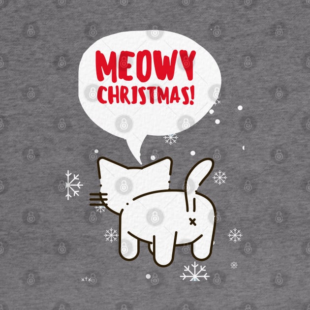 Meowy Christmas Catmas by applebubble